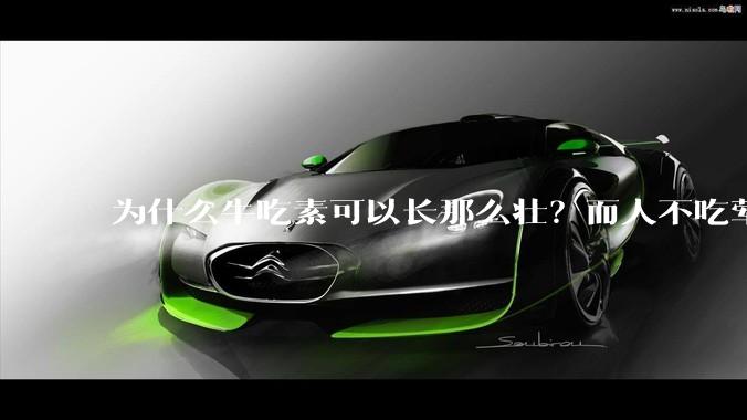 为什么牛吃素可以长那么壮？而人不吃荤就不行？